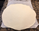 Foto del paso 5 de la receta: Coca de hojaldre rellena de Cabello de ángel sin gluten