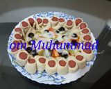 صورة لخطوة 7 من وصفة بيتزا بالنقانق 🍕🍕👌👍