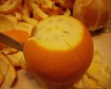 Foto del paso 3 de la receta: Cáscaras de Naranjas confitadas