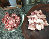 A picture of step 1 of Chinese-Style Pork Curry with Winter Melon.