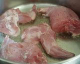 Foto del paso 1 de la receta Conejo con alcachofas