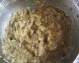 A picture of step 2 of Eggplant curry with millet roti(Ringadano oro bajra na rotla).