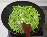 蒜香菜豆的食譜步驟4照片