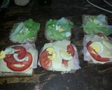 Foto del paso 1 de la receta: Sanwichitos de pan salvado