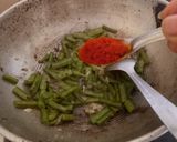 A picture of step 3 of Garlic Cluster beans.
