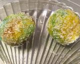 A picture of step 11 of Instant Coconut Laddoo without condensed milk.