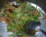 A picture of step 2 of Burnt ChIlli Garlic Schezwan Noodles.