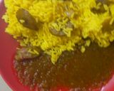 A picture of step 3 of Tumeric rice n dodo.