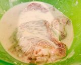 Hình bước làm 2 của món Thịt bò chiên bột thái lát