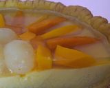 Foto langkah ke 5 dari resep Pie Susu Teflon Topping Buah Ekonomis Takaran Sendok.