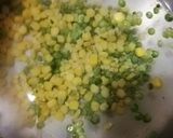 A picture of step 2 of Singaporian rice.