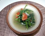 Foto langkah ke 4 dari resep Sayur Asem Kangkung Sederhana.
