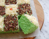 Foto langkah ke 7 dari resep Bolu Kukus Pandan, Ekonomis.