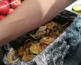 A picture of step 10 of Crispy Ratatouille Terrine Toasts.