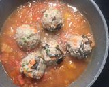 Hình bước làm 3 của món Meatball Spaghetti#teamtrees 🌟🌳