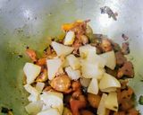 A picture of step 4 of Bamboo shoots Tomatoes Potato Chokha.
