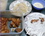 A picture of step 1 of Homemade Zinger Burger.