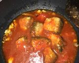 Foto langkah ke 2 dari resep Sarden tambahan bumbu.