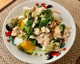 รูปขั้นตอนการทำที่ 7 ของ กะเพราอกไก่สับ ไข่ขาวต้ม