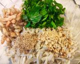 Hình bước làm 10 của món Nộm mít tôm một nắng