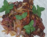 A picture of step 6 of Peppered chicken.