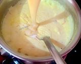 A picture of step 4 of Kashmiri phirni.