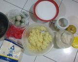 Foto langkah ke 1 dari resep Bingka kentang toping tahi lala khas banjarmasin.