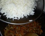 A picture of step 4 of Carrot rice.