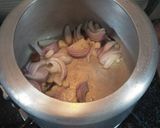 A picture of step 3 of Moong dal soup.
