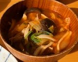 Hình bước làm 8 của món Canh kim chi nóng hổi cho mùa đông lạnh giá