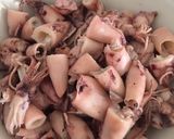 Foto langkah ke 1 dari resep Cumi asin pete.