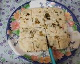 A picture of step 8 of Sooji Rava mixed vegetables dhokla.