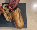 A picture of step 5 of Sardine and Caramelized Onion Sandwich.