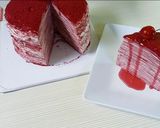 Foto langkah ke 6 dari resep Crepe cake red Velvet.