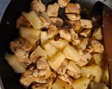 Tejszínes ananászos csirke 🍍🐣 recept fázis 2 fotója