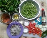 Foto langkah ke 1 dari resep Tumis Kangkung Belacan & Udang.