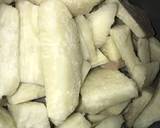 Yam balls with peppered fish recipe step 1 photo