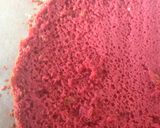 Foto langkah ke 6 dari resep Moca Nougat Redvelvet Cake.