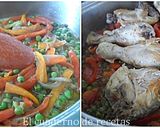Foto del paso 5 de la receta Pollo a la  Jardinera