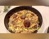A picture of step 13 of Mushroom risotto.