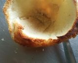 A picture of step 5 of Basundi bread katori.