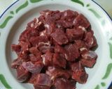 Foto langkah ke 1 dari resep Kambing Goreng Sambal Kecap.