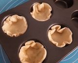 A picture of step 5 of Thandai Bakalava Cups.