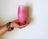 A picture of step 3 of Sweet Lassi.