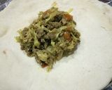 A picture of step 3 of Arabian bread kash_kash.