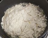 A picture of step 2 of Cheese wheat flour balls.