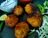 A picture of step 13 of Tandoori veg Momos.