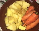 A picture of step 1 of Pineapple & carrot juice🥕🍍.