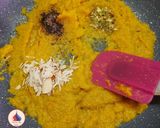 A picture of step 3 of Yellow Dates Halva.
