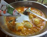 Foto langkah ke 6 dari resep Gulai Telur Ampela Rebung.